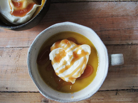 reason to move to LA - butterscotch pots de creme at gjelina