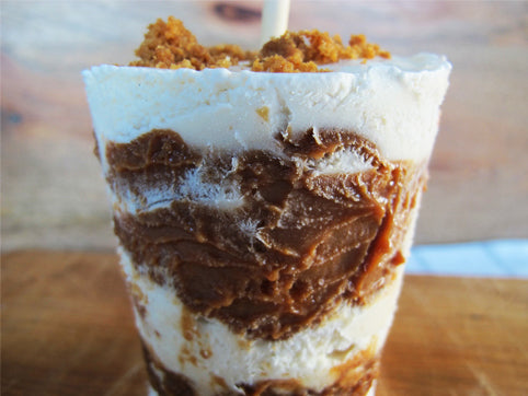 Cookie Ice Cream Cajeta Pops