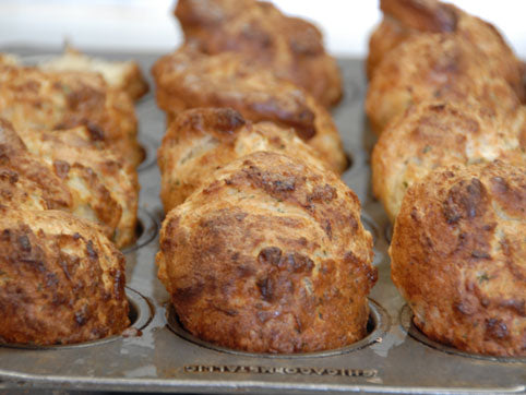 Herby Nutmeg Popovers!