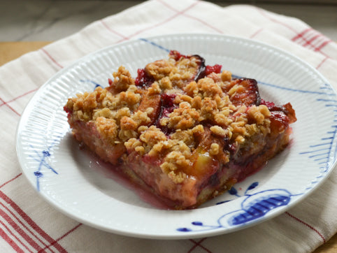 Late Summer Plum Tart