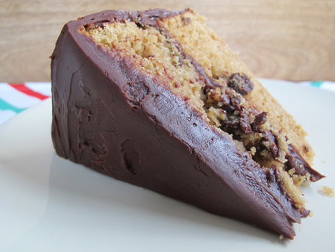 brownsugar cake slice